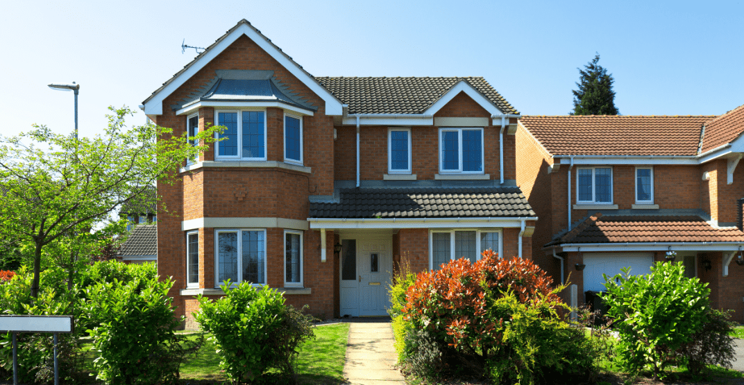 House with garden; Conveyancing Solicitors will help when buying or selling this property